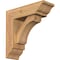 Ekena Millwork Legacy Traditional Smooth Bracket w/ Offset Brace, Western Red Cedar, 5 1/2"W x 16"D x 16"H BKT0604X16X16LEC01SWR - alternate 1